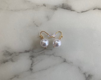 Large Pearl Earrings