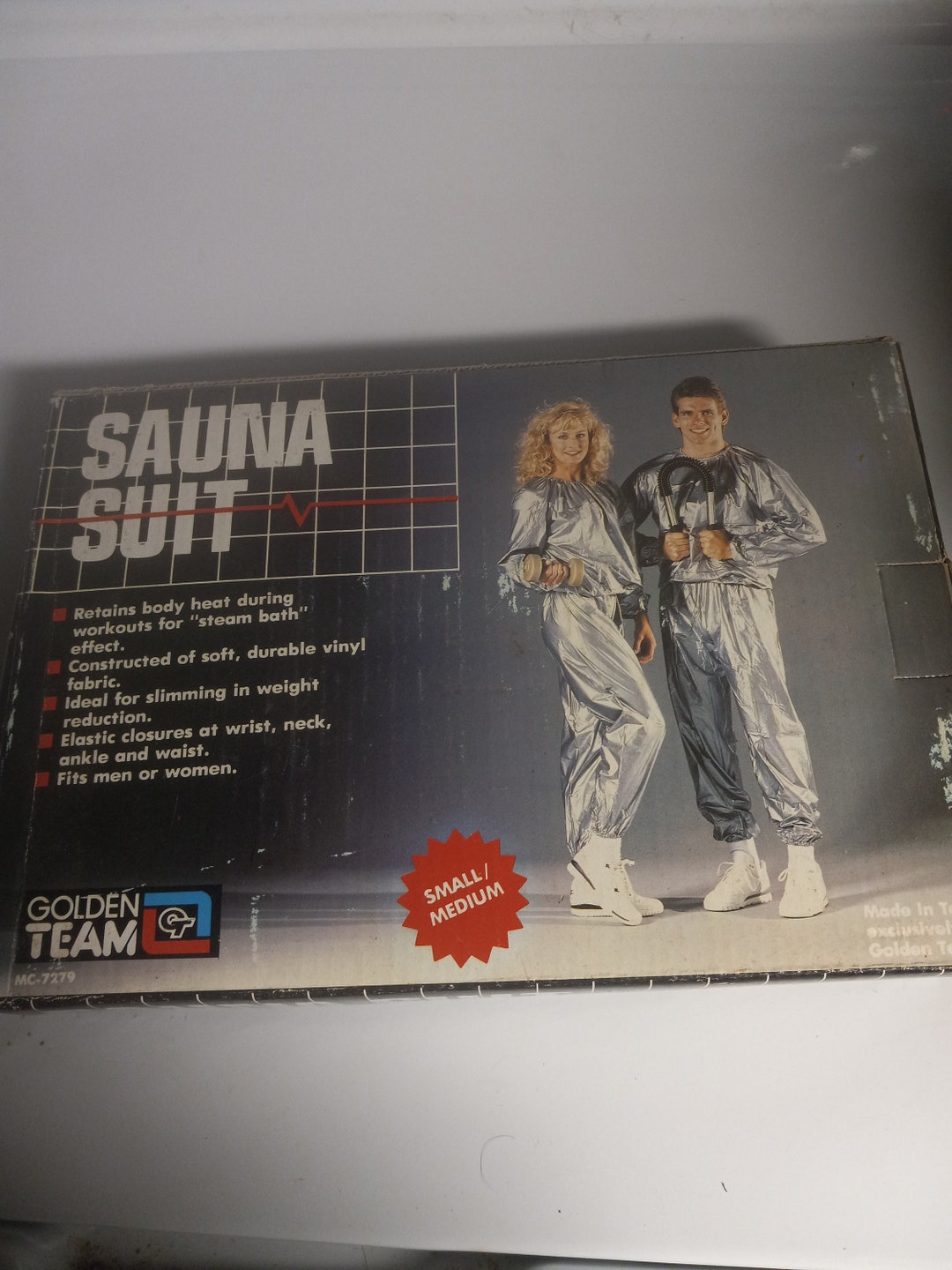 Golden Team Vintage Sauna Suit Vintage New Old Stock Etsy