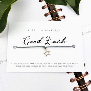 Regalos de buena suerte Pulseras de buena suerte Coraje inspirador Sé valiente Buena suerte Equipo deportivo Equipo de baile Competencia Regalo Exámenes uni Estudiante
