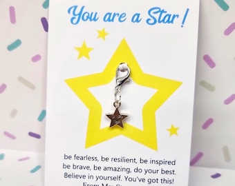 You&#39;re a Star Charm: Class of 2025 Leavers Gift, Keyring on Card