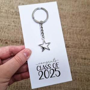 Class of 2025 Keychain Gift: School Leavers Keepsake