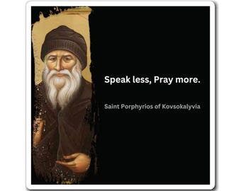 Saint Porphyrios of Kavsokalyvia, Orthodox Christian - Magnet