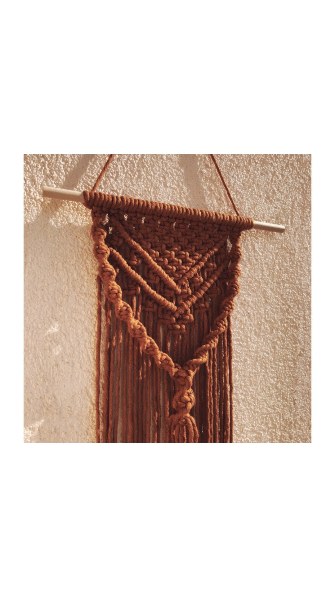Macrame Wall Hanging Boho Bohemian Wall Art Rustic Wall Decor - Etsy