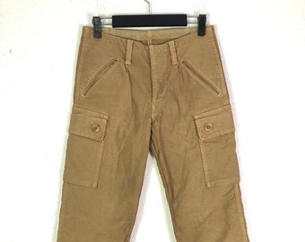Pantaloni cargo in cotone Vintage HR Market - Stile tattico militare, vita 28