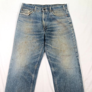 Vintage 90s Levis 510 Jeans: Blue Denim, Made in USA, Waist 34