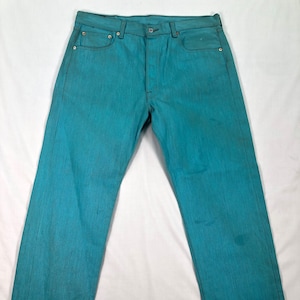 Vintage Levis 501XX Blue Jeans Levis Lvc Blue Denim Jeans Unisex Size 36 Rusty Jeans Single  R Levis Denim Pants