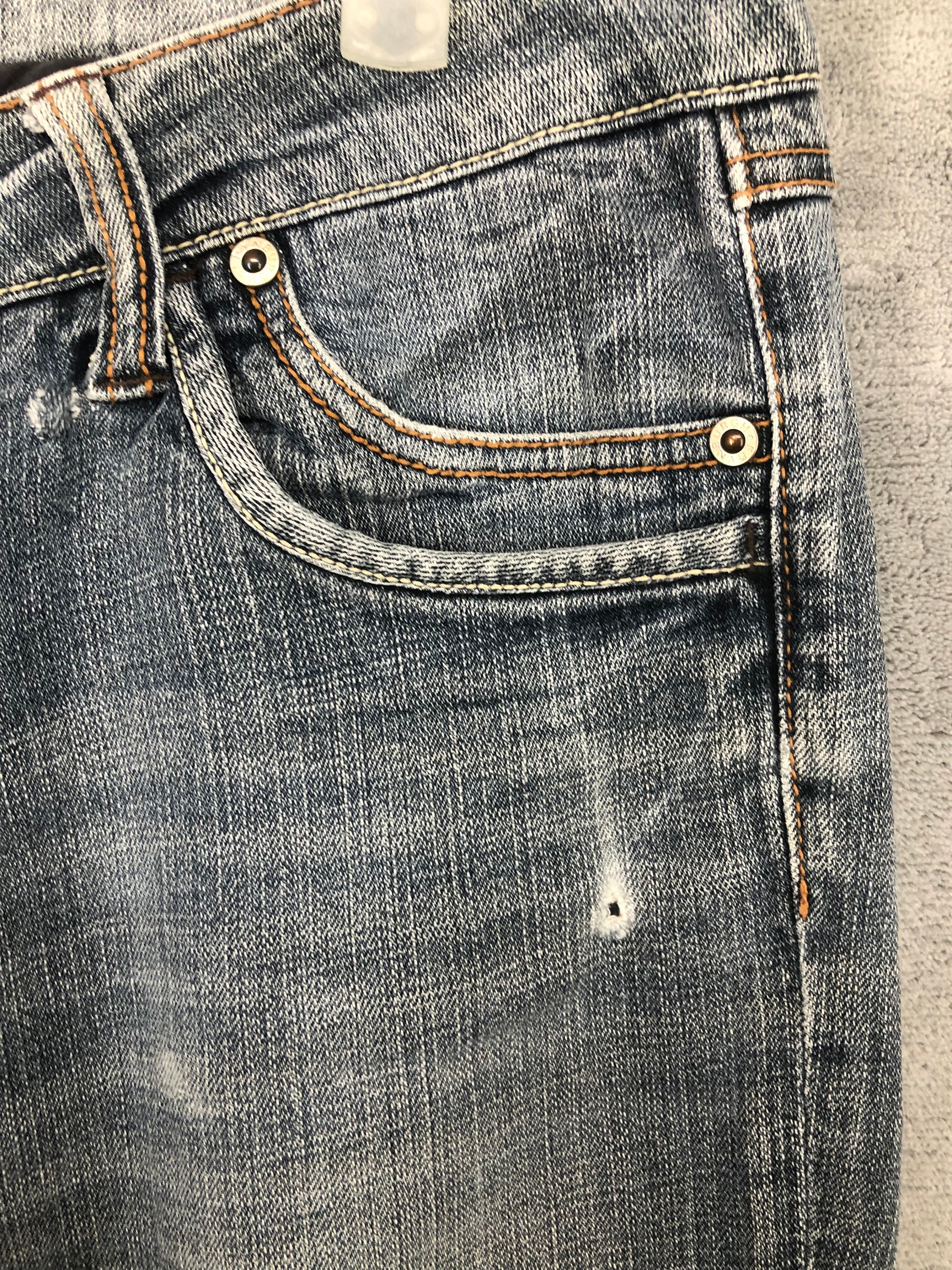 Anti Label Women Jeans, Faded Denim, Japanese Denim, Distressed