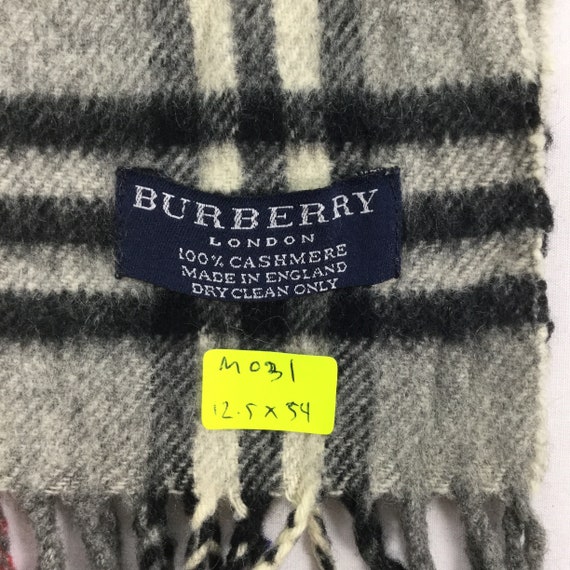 burberry london cashmere scarf