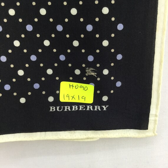 Burberry polka dot scarf sale