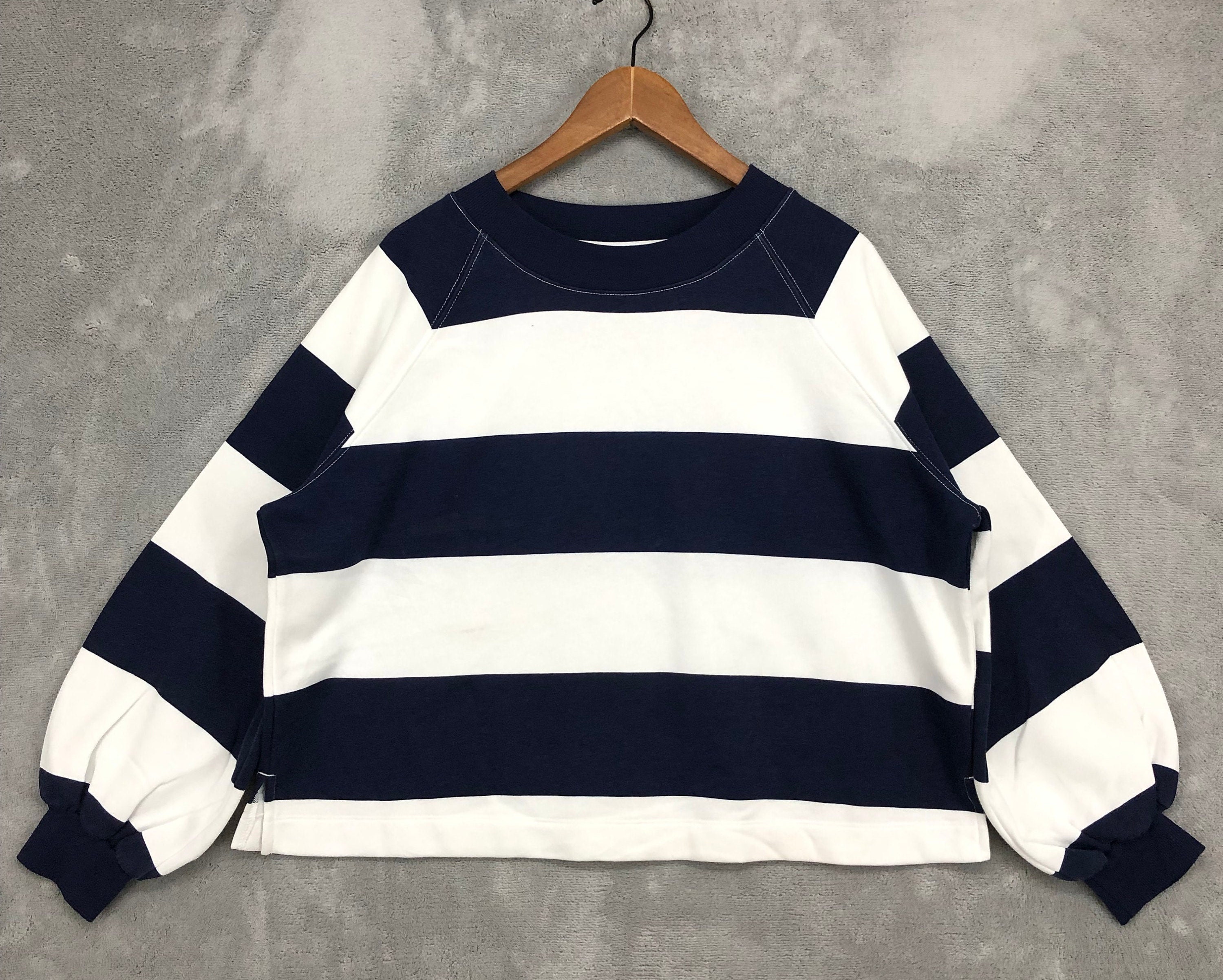 Red White Blue Striped Sweater Etsy Singapore
