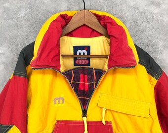 Vintage Mistral Sportswear Half Zip Ski Jacket - Multicolor Size M