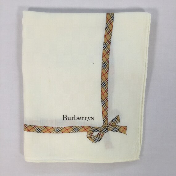 Vintage Burberry Handkerchief Burberrys Authentic… - image 3