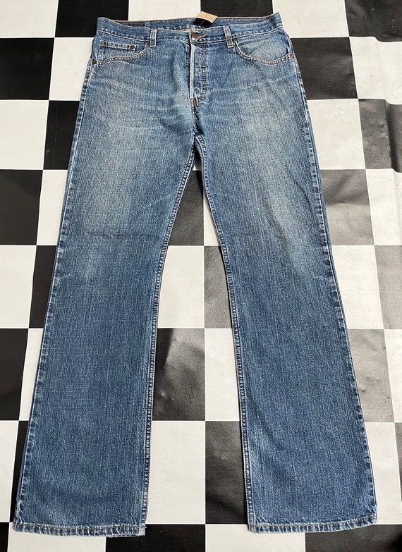 Vintage Levis 555 Jeansblue Wash Jeans Distressed Jeans - Etsy Sweden