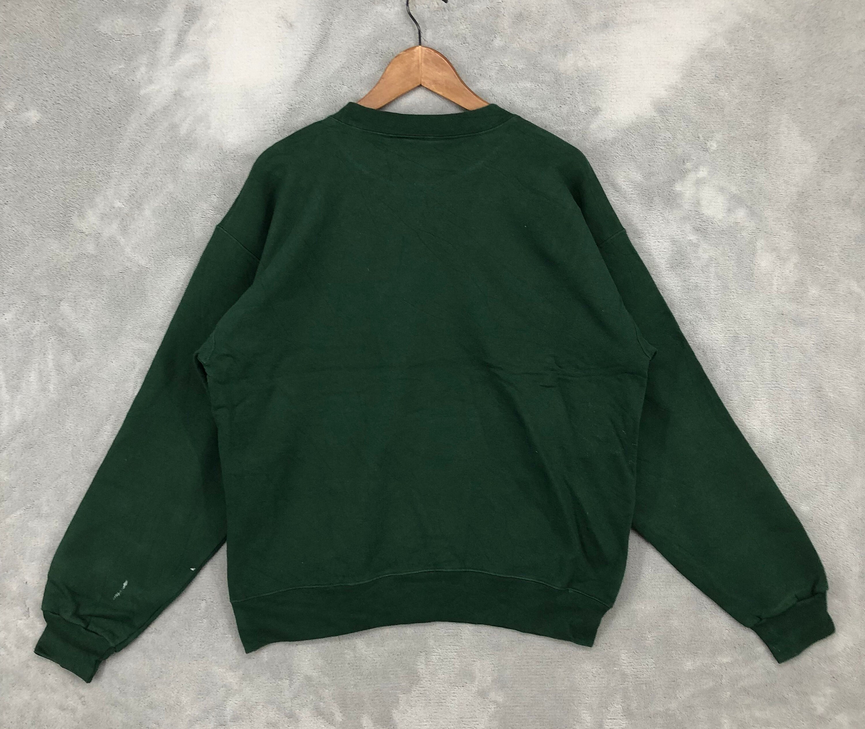 Green hanes sweatshirt online
