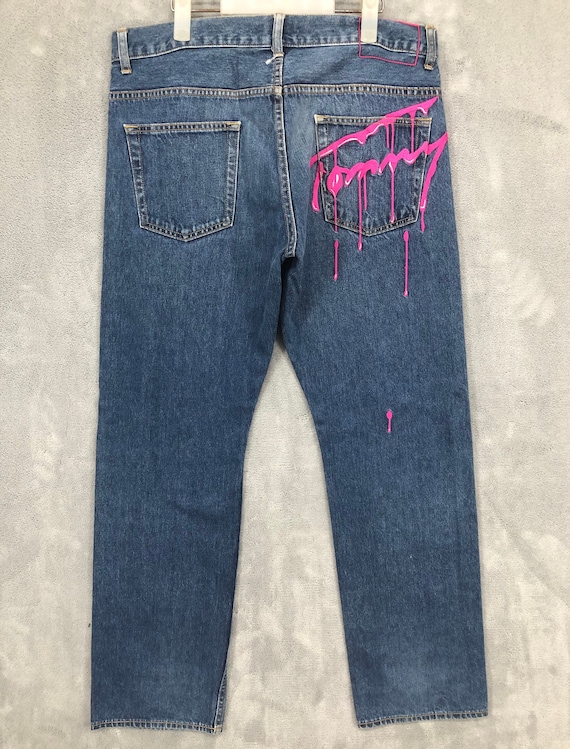 Tommy hilfiger droite clearance jeans