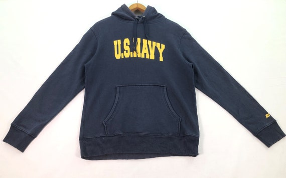 AVIREX Us Navy Hoodie Usn Sweatshirt Military Sweater - Etsy