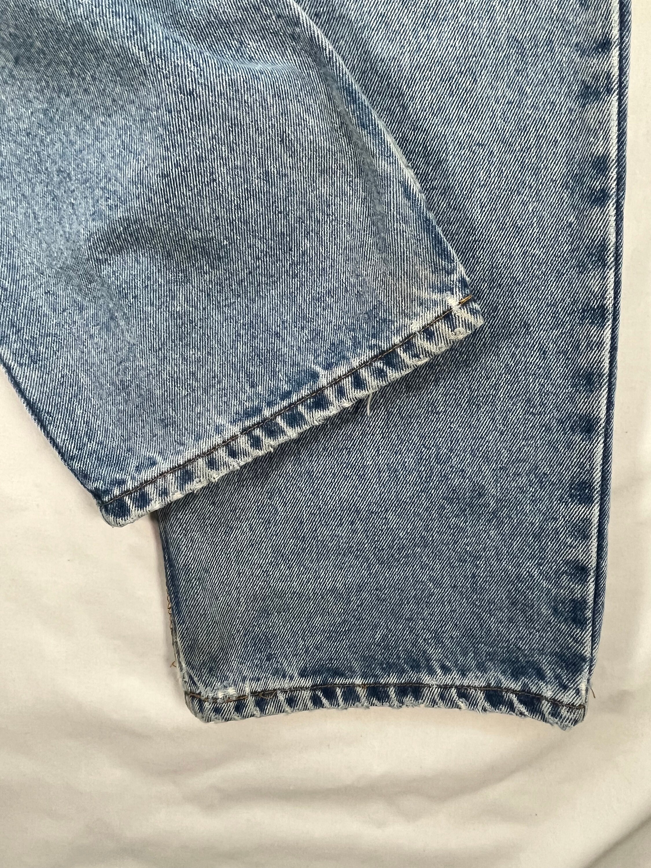 Vintage Polo Ralph Lauren Jeans: Faded Blue Denim, Classic Fit 