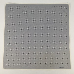 Fazzoletto vintage Renoma Paris con stampa di cani - 18,5&quot; quadrato