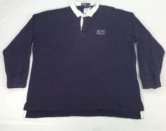 Vintage 90s POLO RALPH LAUREN Us-67 Polo Shirt polo Rl 67 - Etsy