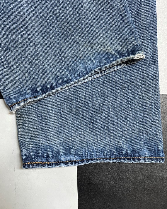 Vintage Levis 501 Jeans Blue Denim Jean Faded Jea… - image 9