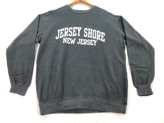 Vintage JERSEY SHORE New Jersey Sweatshirt New Jersey Crewneck Jersey Shore State Pullover Sweater Gifts Merch Unisex Size L Etsy UK
