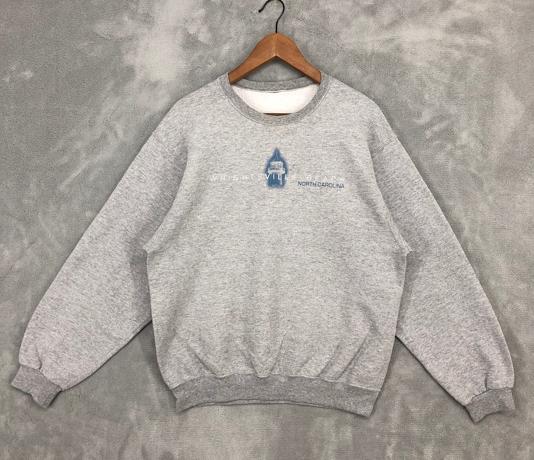 Vintage Wrightsville Beach Sweatshirt Crewneck North Carolina State