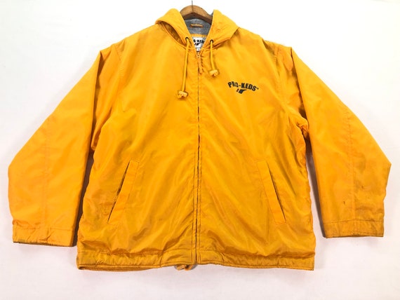 [ KEDS]★VOLUME SLEEVE LIGHTWEIGHT JACKET Vintage Pro Keds Windbreaker Jacket Pro Keds Zipper Hoodie