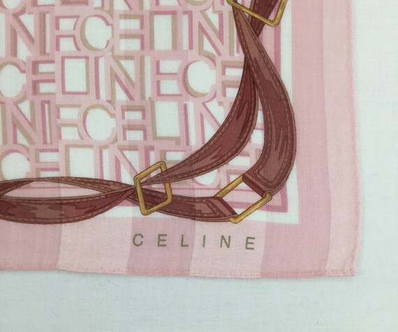 Vintage Celine Baroque  Handkerchief Celine Paris… - image 5
