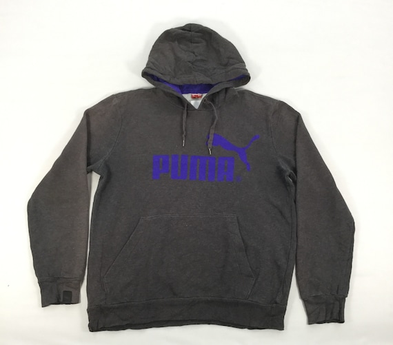 Vintage Puma Hooodies Puma Sweatshirt Puma Sweater Puma Jumper Gray Men Women Size L Etsy Australia