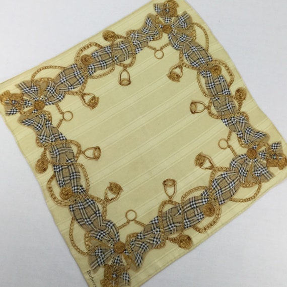 Vintage Burberry Baroque Handkerchief Burberrys F… - image 2