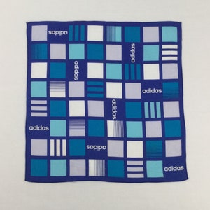 Vintage Adidas Handkerchief Blue Neckerchief Pocket Square Hanky Bandana  Sports Unisex Gifts - Etsy