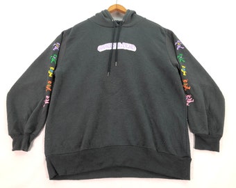 Sudadera con capucha de Grateful Dead, tamaño mediano, banda de rock, música, oso bailarín, ropa de calle, estilo retro informal, unisex, talla M