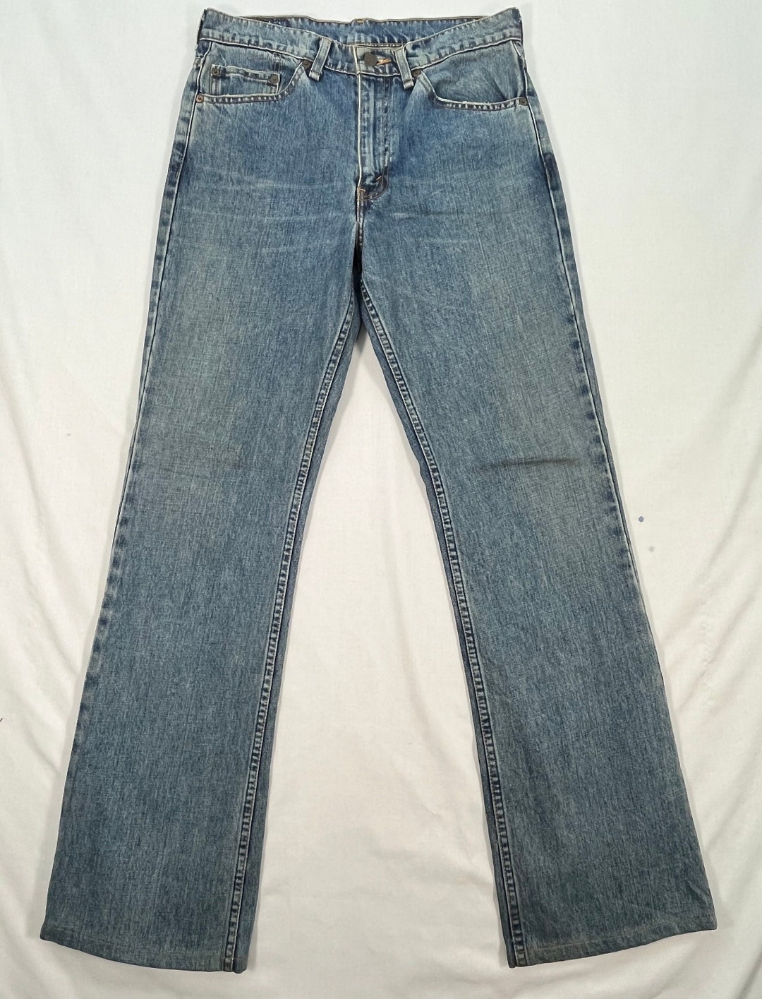 Vintage Levis 517 Jeans Levis Flared Jeans Boot Cut Denim Faded Blue ...