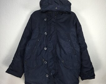 Veste homme volant vintage USAF Air Force 1972 N-3B modifiée avec