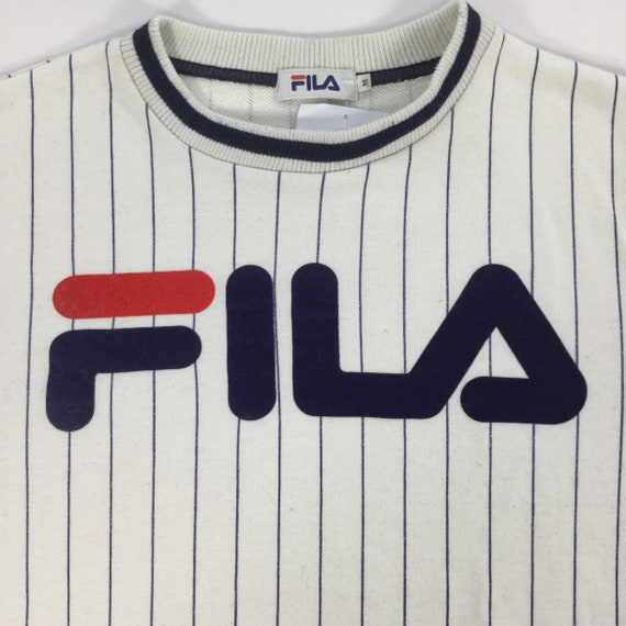 Fila striped sweatshirt hotsell