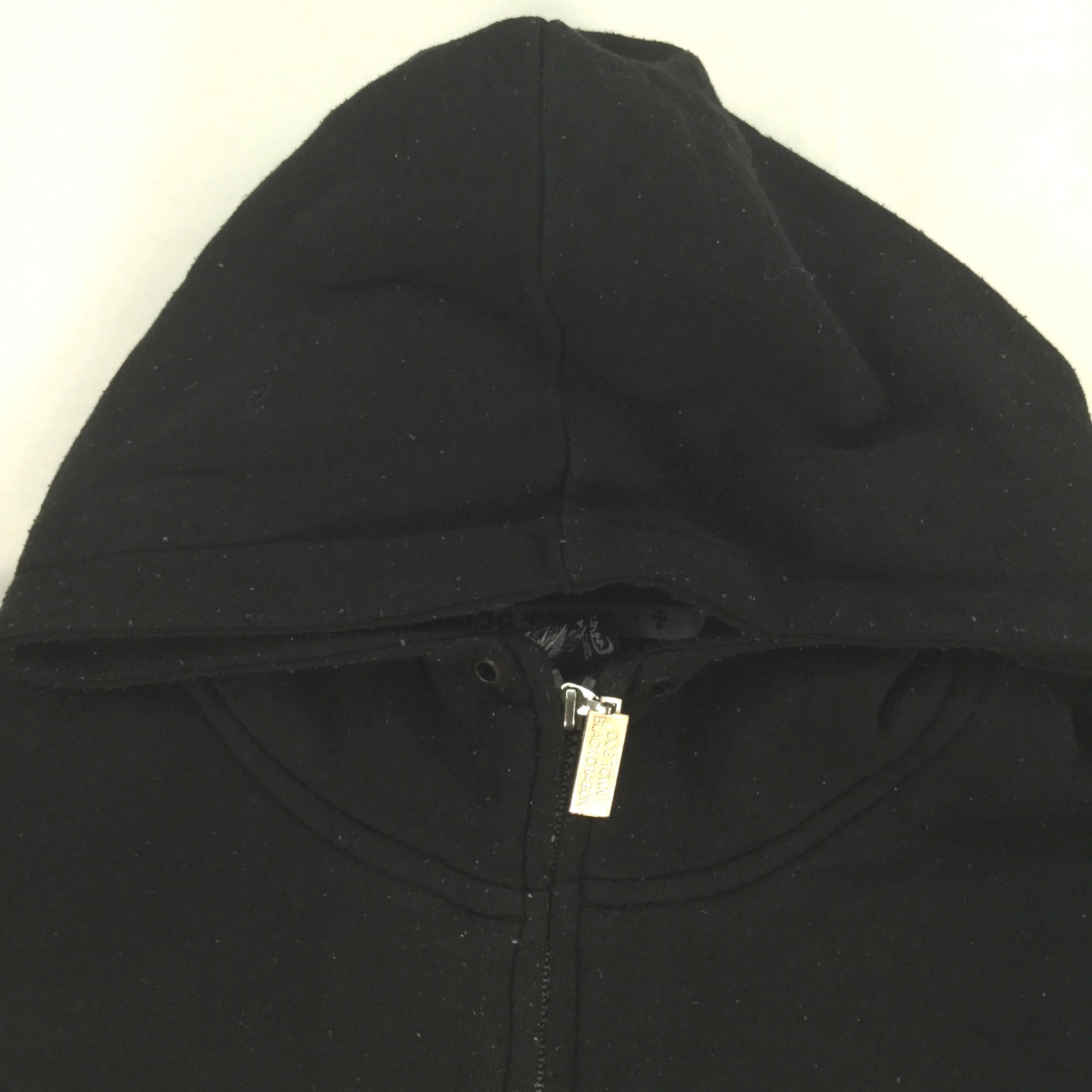 Vintage Dogtown Black Dragon Zipper Hoodie, Skateboards