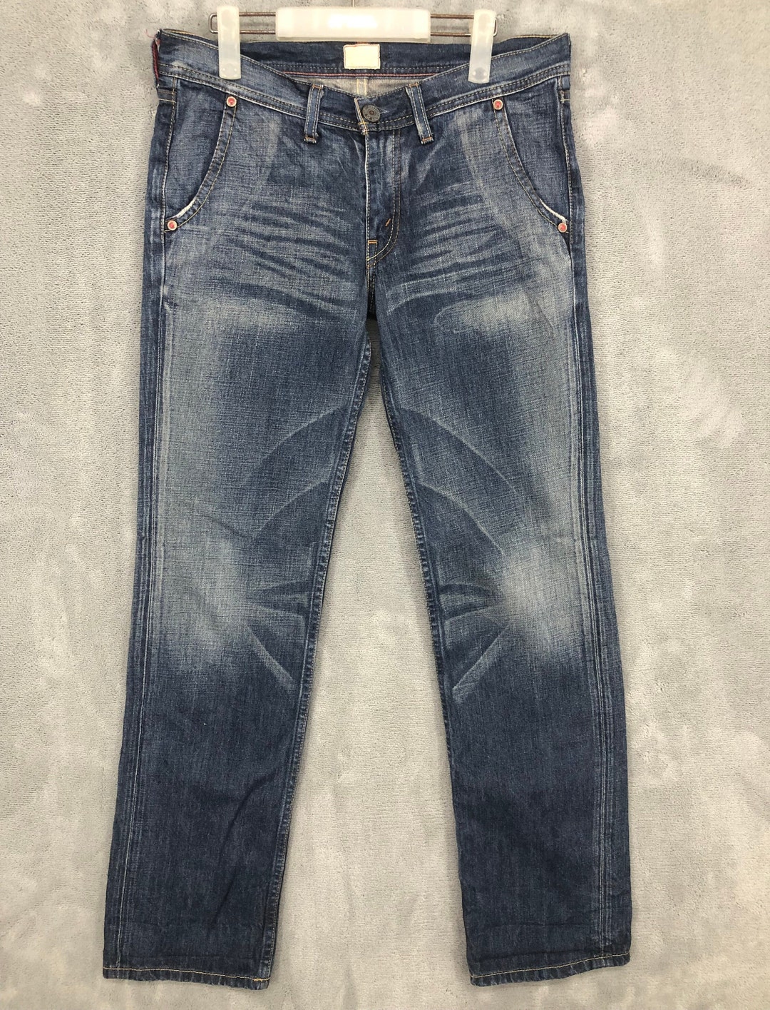 Vintage Levis Redloop Jeans / Blue Denim / Waist 32 - Etsy