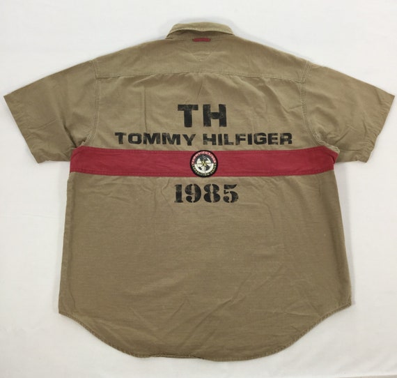 Vintage Tommy Hilfiger Shirt, Tommy Hilfiger Work… - image 1