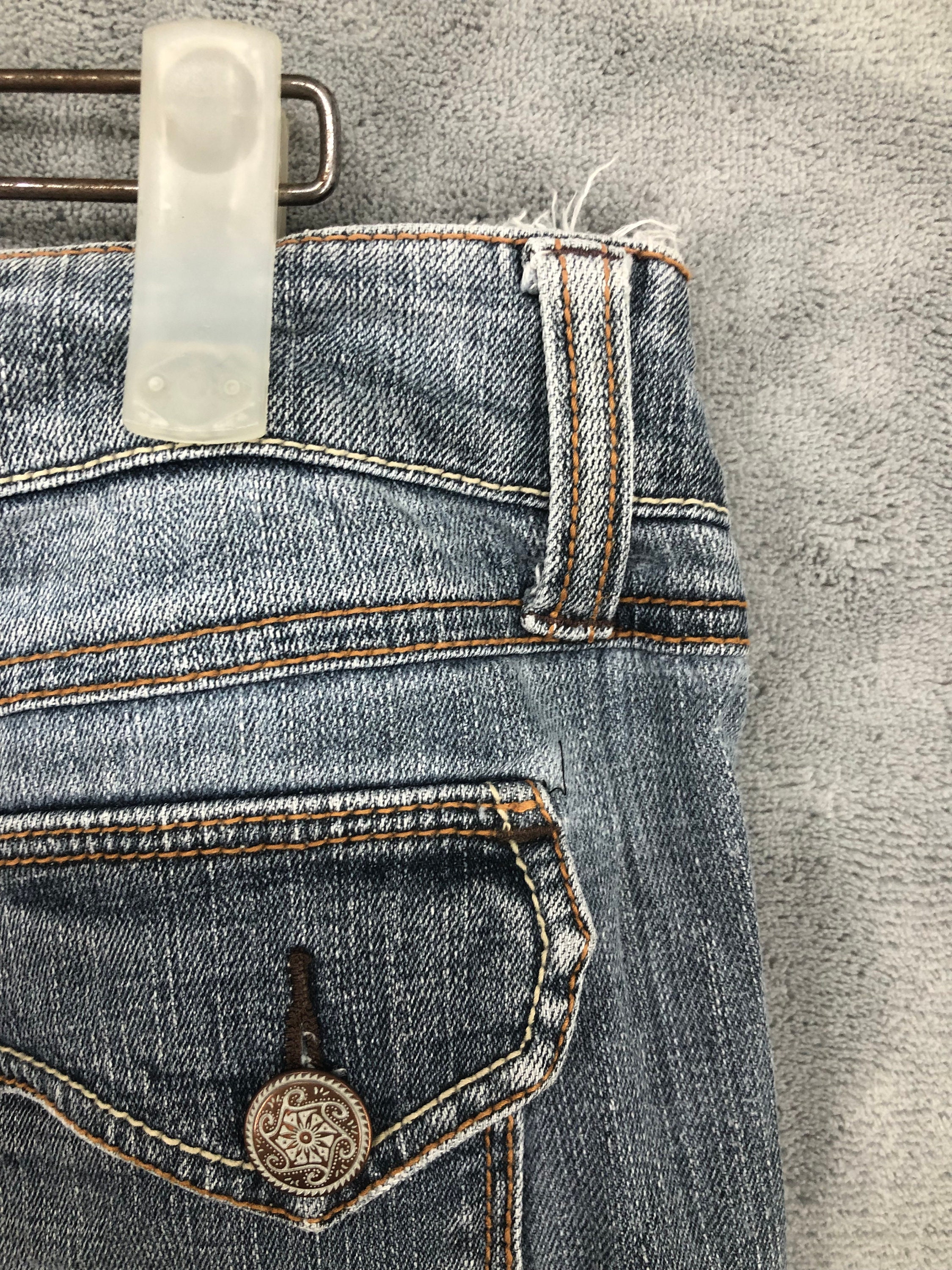 Anti Label Women Jeans, Faded Denim, Japanese Denim, Distressed