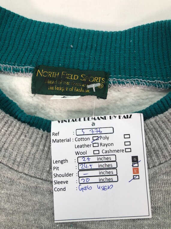 【ANTIQUAGOLF×STCH】check logo pullover Vintage 90s Checked Sweatshirt: Embroidered Logo, Unisex Large - Etsy