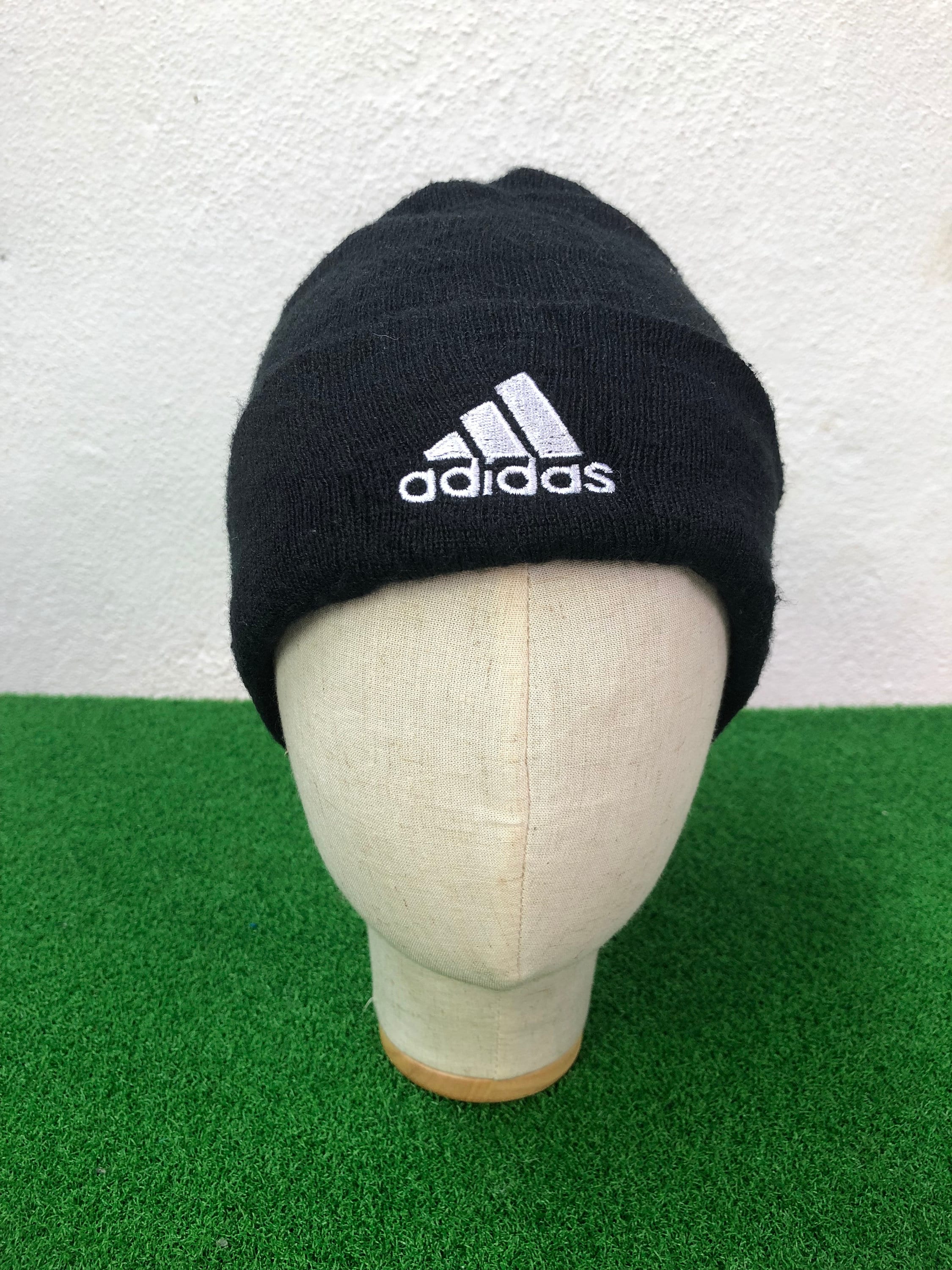 Adidas Black Beanie Hat Winter Hat Ski Snowboarding Outdoor Hat