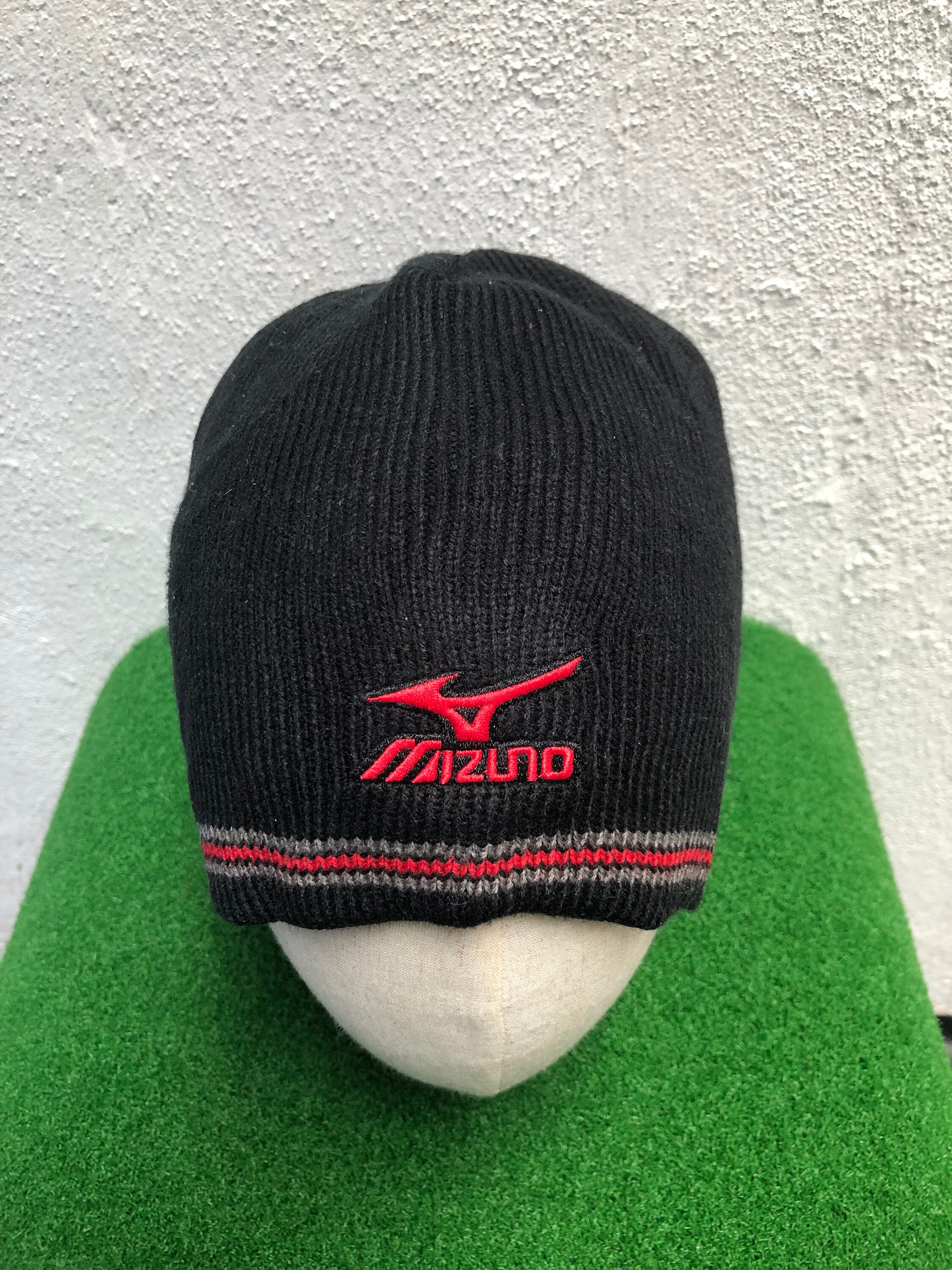 Vintage MIZUNO Beanie Hat Sportswear 