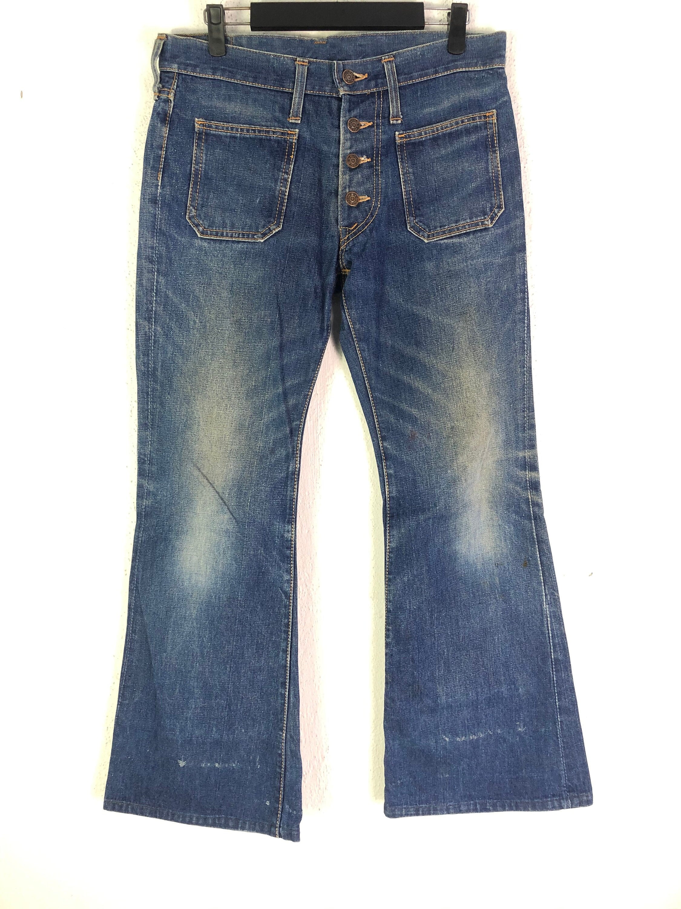 Vintage 90s BIG STONE Boot Cut Jeans Big Stone Flared Jeans - Etsy Sweden