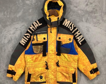 90s Mistral スキーウェア ジャケット ヴィンテージ ヴィンテージ 90 年代 ミストラル スキーウェア ウィンター ジャケット