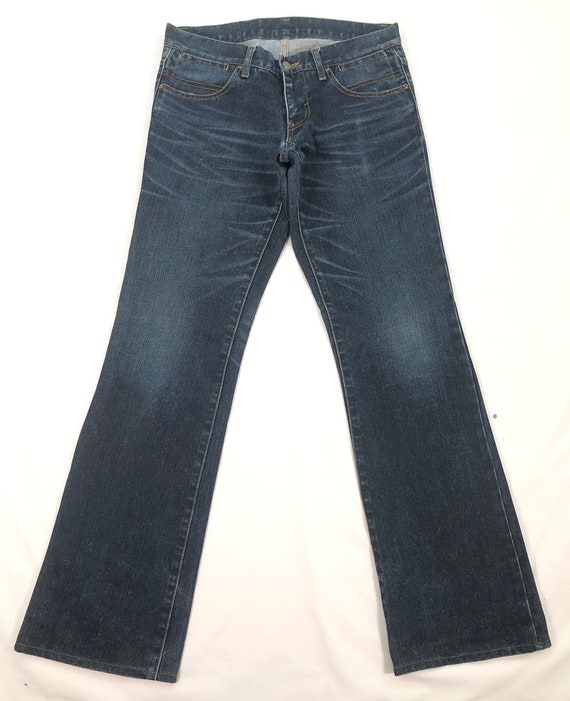Vintage Tornado Mart Jeans Boot Cut Blue Denim Jeans Size 32 Men 