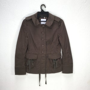 Vintage MARC JACOBS Frauen Jacke Jacobs Modedesigner Casual Party Streetwear Winter Größe Xs
