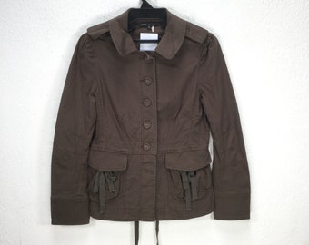 Vintage MARC JACOBS Women Jacket Jacobs Fashion Designer Casual Party Streetwear Winter Size Xs