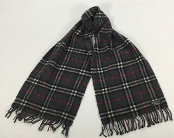 Burberry★素敵！Wool Vintage Nova Check Scarf Muffler s-l400.jpg