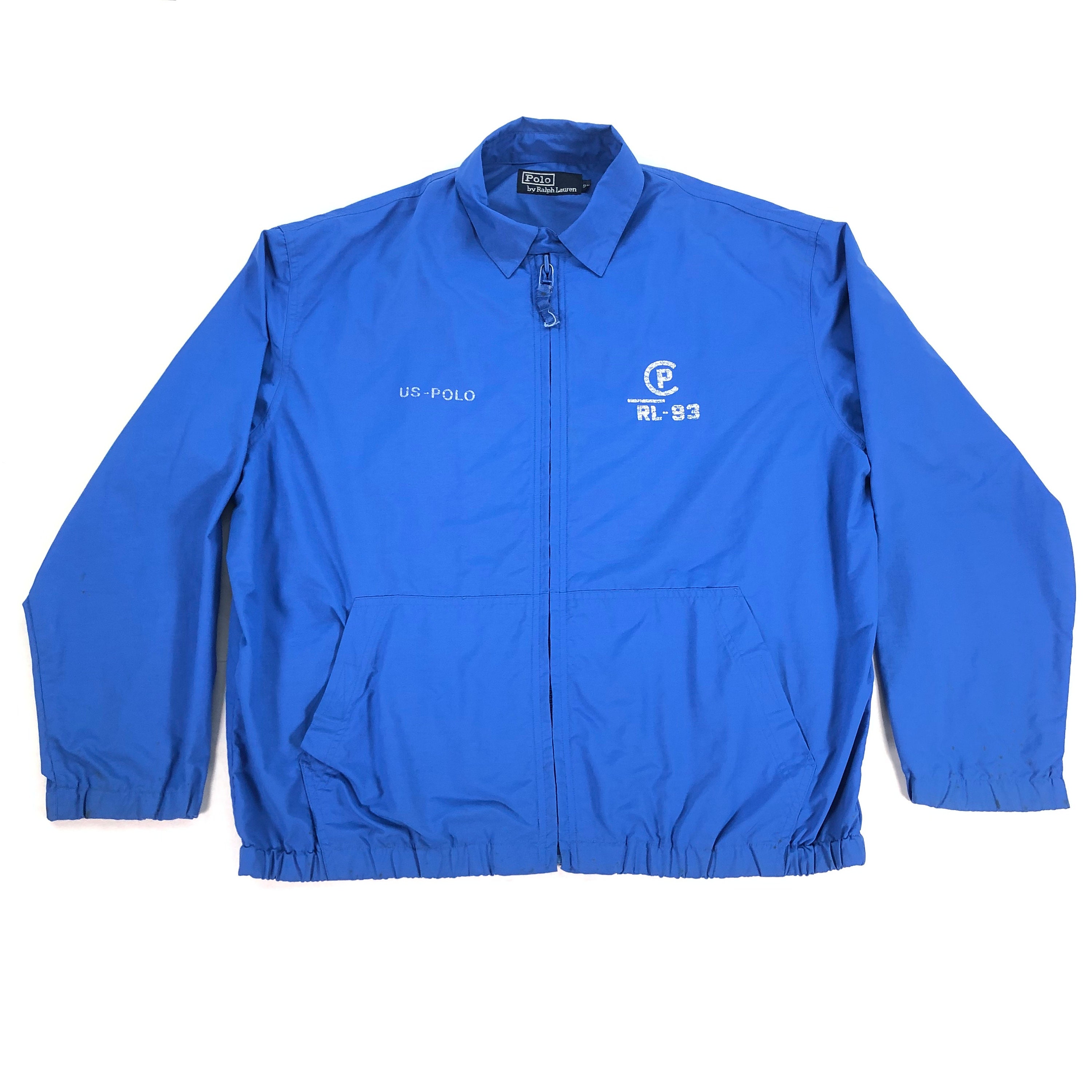 Vintage Polo Ralph Lauren RLPC-93 Windbreaker Jacket Zipper Vintage Polo Ralph Lauren RLPC-93 Windbreaker Jacket Zipper