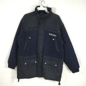 Vintage Polo Sport Jacket Polo Sport Outdoor Jacket Winter Zipper Jacket Ski Snowboarding Jacket Size L